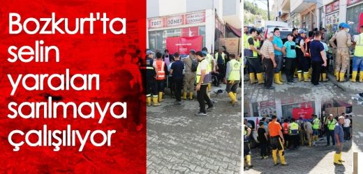 Bozkurt’ta selin yaraları sarılmaya çalışılıyor