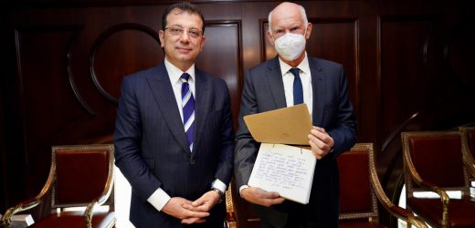 PAPANDREU’DAN İMAMOĞLU’NA “SORUNLARA KARŞI BİRLİKTE ÇALIŞMALIYIZ”