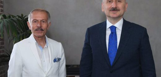 BAŞKAN AYDINER BAKAN KARAİSMAİLOĞLU İLE BİR ARAYA GELDİ