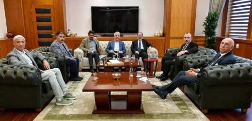 ATALAY, ARSLAN VE KILIÇ, BAKANLA TARIMI GÖRÜŞTÜLER