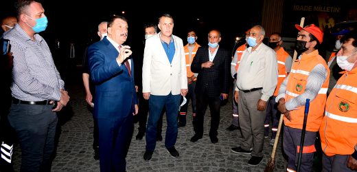 BAŞKAN GÜRKAN, “BÜTÜN ALANLARDA HİZMET VEREN BİR BELEDİYE VAR”