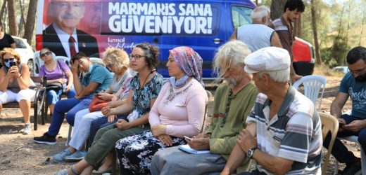 OKTAY’DAN İKİZKÖYLÜLERE DESTEK