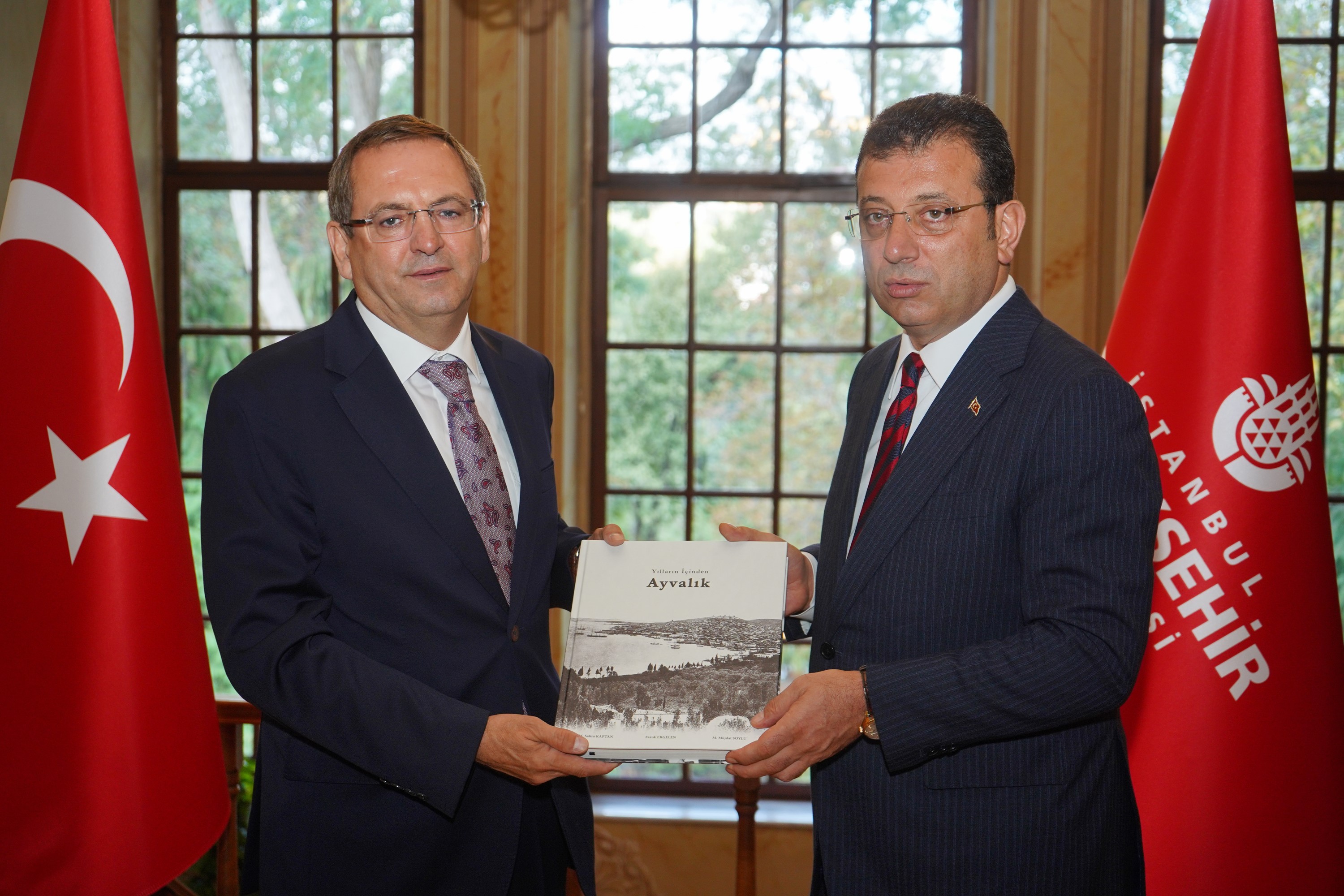 BAŞKAN ERGİN’DEN EKREM İMAMOĞLU’NA ZİYARET