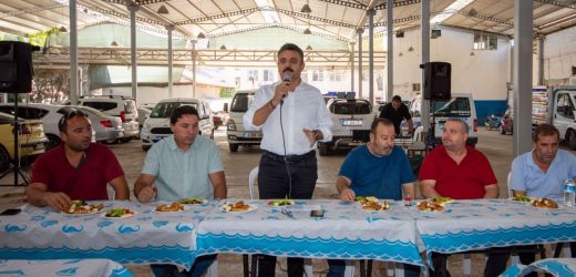 Başkan Kırgöz, Pazarcı Esnafıyla Bir Araya Geldi