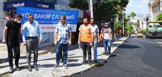 ESENYURT’TA ASFALT ÇALIŞMALARI DEVAM EDİYOR