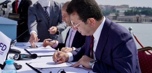 İBB ile AFD arasında 93 milyon Euroluk ön protokol imzalandı