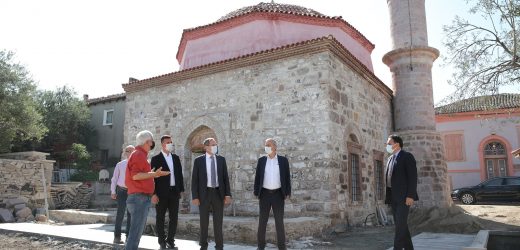 ALTINOVA’NIN TARİHİ KADI CAMİİ’NE SON DOKUNUŞLAR