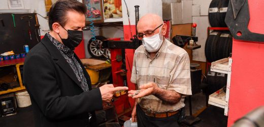 TUZLA’NIN GERİ DÖNÜŞÜM AMCASINA BAŞKAN YAZICI’DAN ZİYARET