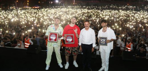 Rapin yıldızları Samsun’dan geçti