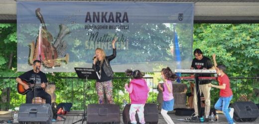 ANKARA SOKAKLARI SANATLA BULUŞTU