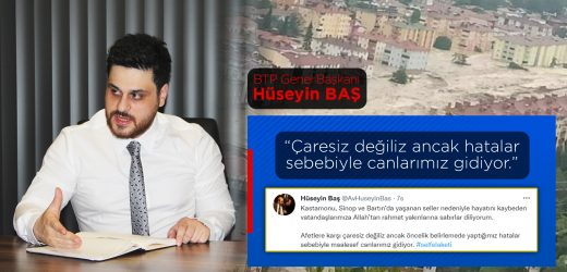 Çaresiz değiliz ancak hatalar sebebiyle canlarımız gidiyor