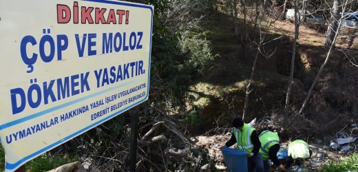 Belediye vatandaş el ele daha temiz Edremit’e