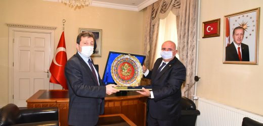 STK’LARDAN, VALİ TAVLI’YA ZİYARET