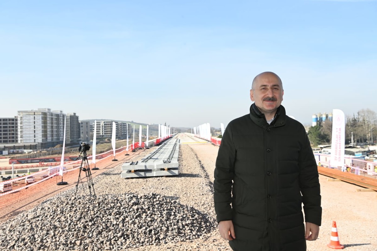BURSA HIZLI TREN HATTINDA TÜNEL ÇALIŞMALARI HIZLA DEVAM EDİYOR