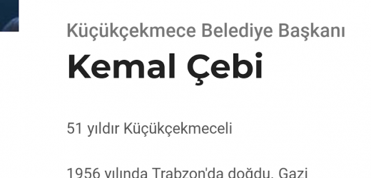 KÜÇÜKÇEKMECE BELEDİYESİ CEP VATANDAŞ UYGULAMASI YAYINDA