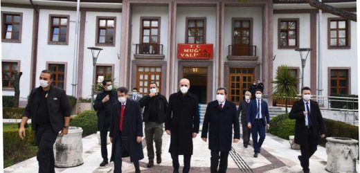 Ak Parti Genel Başkan Vekili Profesör Doktor Numan Kurtulmuş ve Ak Parti Genel Başkan Yardımcısı Nurettin Canikli, Valiliğimizi Ziyaret Etti
