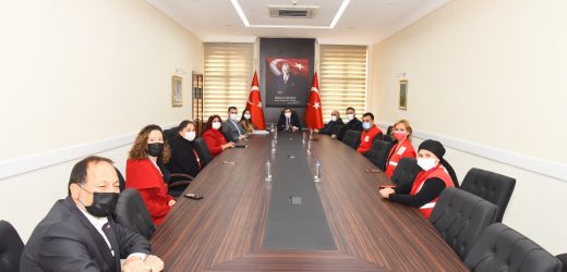 Kızılay Şube Başkanlarından Vali Orhan Tavlı’ya Ziyaret