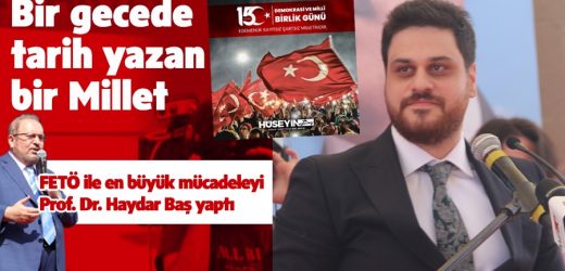 Bir gecede tarih yazan bir Millet