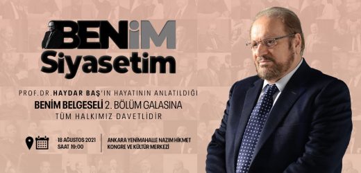 ‘Benim Siyasetim’