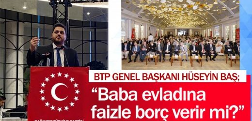 “Baba evladına faizle borç verir mi? ”