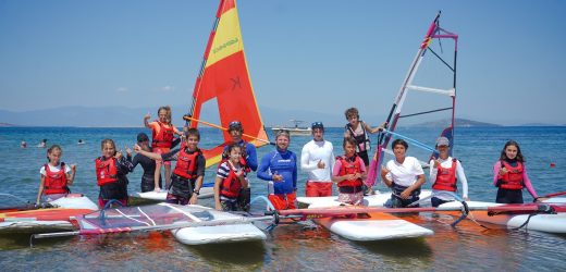 Ayvalık’ta Windsurf Okulu Cunda’da…