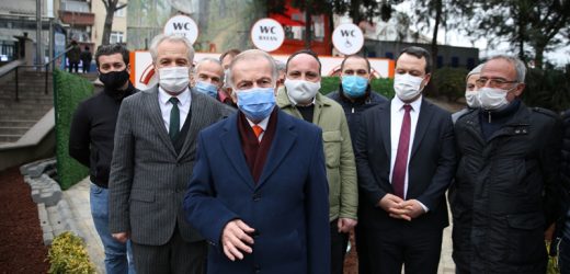 BAYRAMPAŞA’DA ACİL TOPLANMA ALANINA AKILLI TUVALET