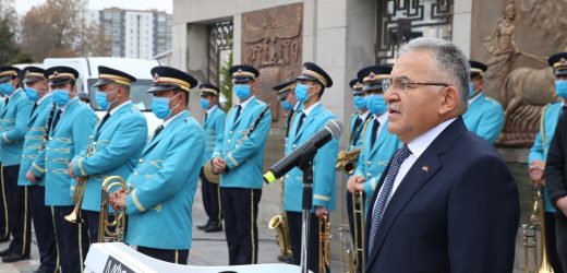 Gazi Mustafa Kemal Atatürk’ün Kayseri’ye Gelişinin 101. Yılı Kutlandı