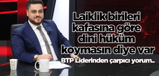 Baş: Laiklik birileri kafasına göre dini hüküm koymasın diye var