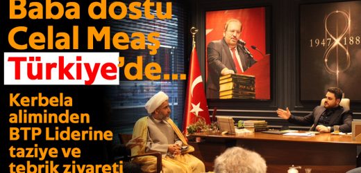 Irak’tan BTP liderine ziyaret…