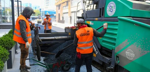 ESENYURT’TA ASFALT YOL ÇALIŞMALARI DEVAM EDİYOR