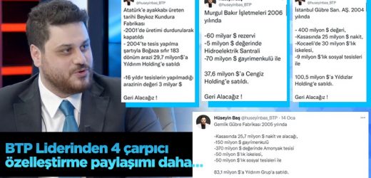 “60 milyar dolar rezervlik işletme, 37,6 milyon dolara satıldı”