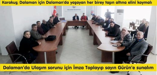 Dalaman’da Şubat Ayı Konseyi