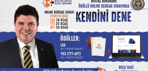 Buca Belediyesi’nden gençlere ödüllü deneme sınavı