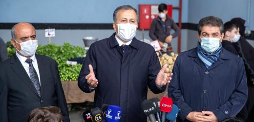 Vali Yerlikaya, HES Kodu Uygulamasına Geçen Esenler Belediyesi Kapalı Pazar Yeri’ni Ziyaret Etti