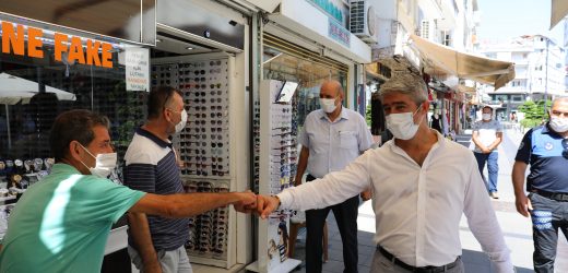 MARMARİS BELEDİYESİ’NDEN KÜÇÜK ESNAFA DESTEK