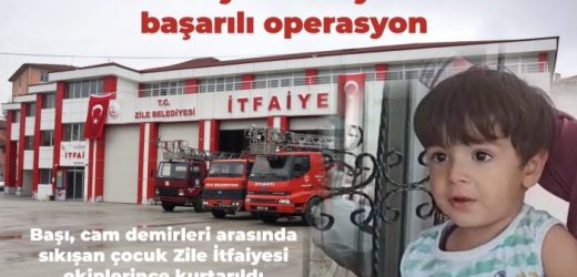 Tokat’ın Zile Belediyesi, İtfaiye ekipler başarılı bir operasyona imza attı