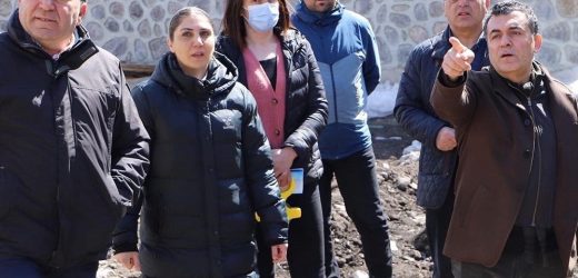 BAŞKAN DEMİR, ÇALIŞMALARI DİKKATLE İNCELEDİ