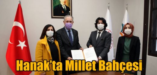 Hanak’ta Millet Bahçesi