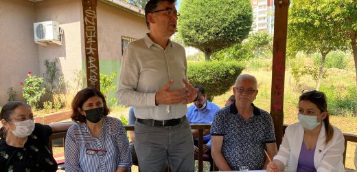 CHP Çukurova Huzurevleri Mahallesine Kamp Kurdu