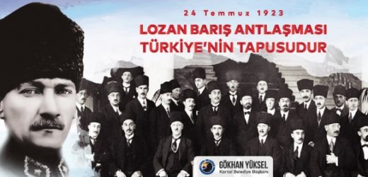 Başkan Gökhan Yüksel; “ Lozan, Cumhuriyetimizin Kuruluş Belgesidir”
