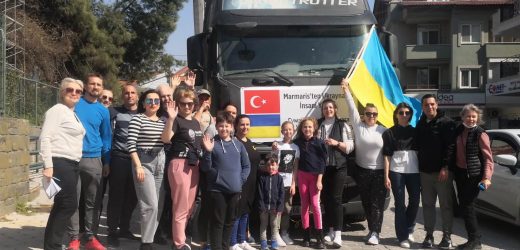 MARMARİS’TEN UKRAYNA’YA TIR DOLUSU İNSANİ YARDIM