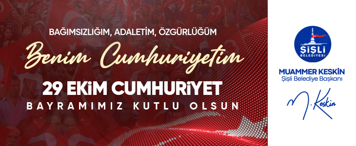 Şişli Belediyesinden Cumhuriyet Bayramı kutlaması