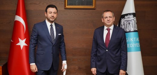 AYVALIK VE BEŞİKTAŞ BELEDİYE BAŞKANLARI BULUŞTU