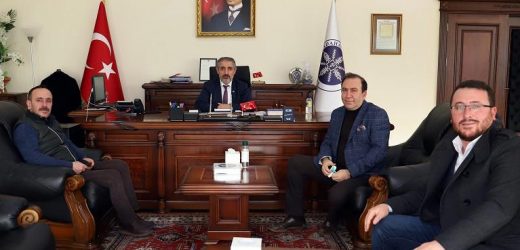 REKTÖR BİBER’E TEBRİK ZİYARETLERİ BAŞLADI