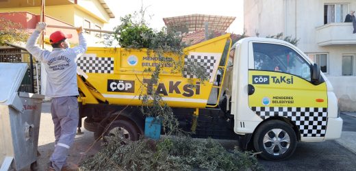 Kısıtlamalarda Menderes’te Hummalı Çalışma