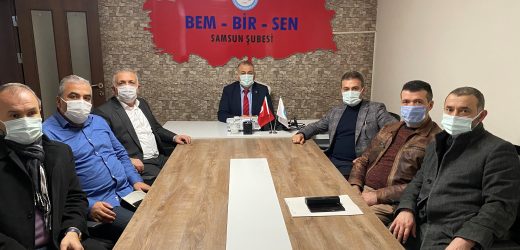 BEM-BİR-SEN Samsun Şubesi İlkadım Belediyesindeki Üyeleri İstişare Toplantısı