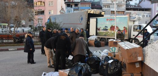 NİKSAR’DAN ELAZIĞ’A YARDIM ELİ