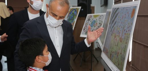 HAYALLERİNDEKİ ÇEVREYİ RESMETTİLER, ÖDÜLÜN SAHİBİ OLDULAR