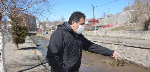 Ardahan Alabalık Deresi Temizleniyor