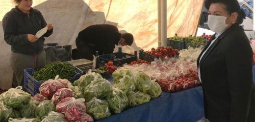 Vali Civelek, Üretici Pazarını Ziyaret Etti